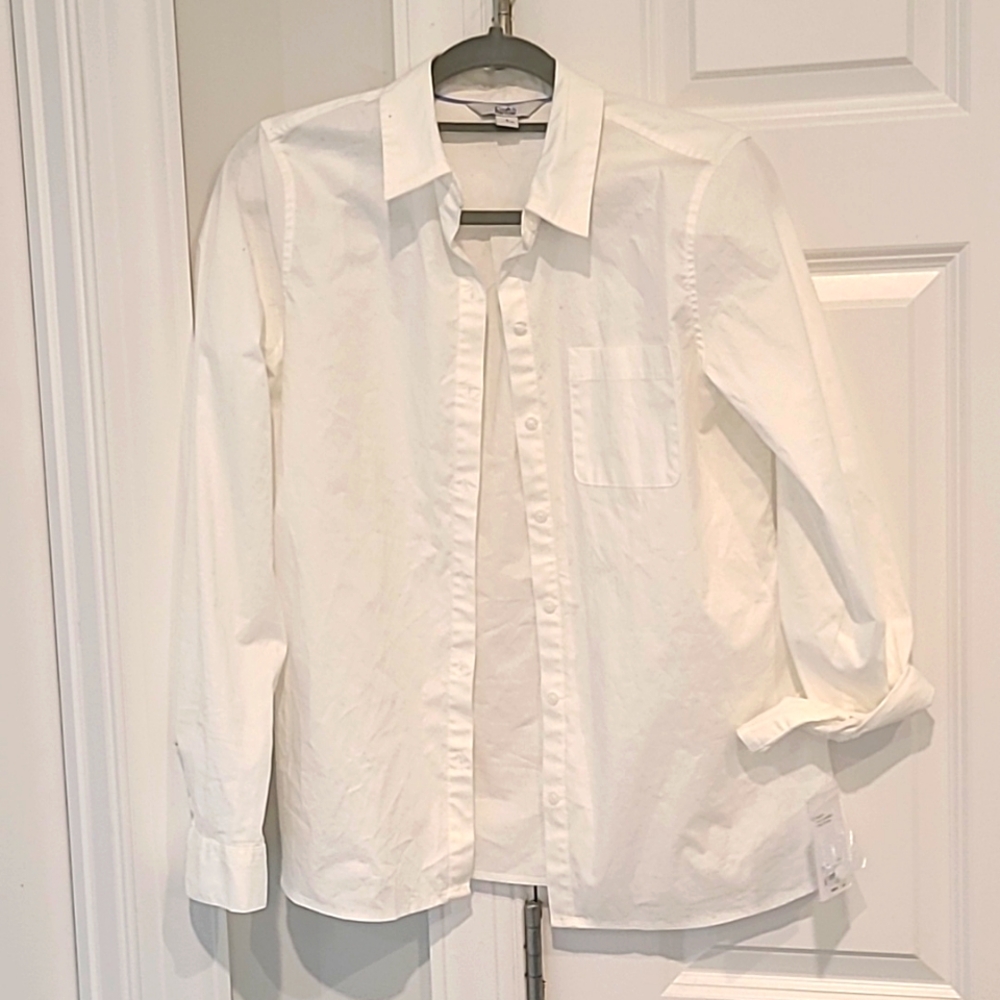 White button up